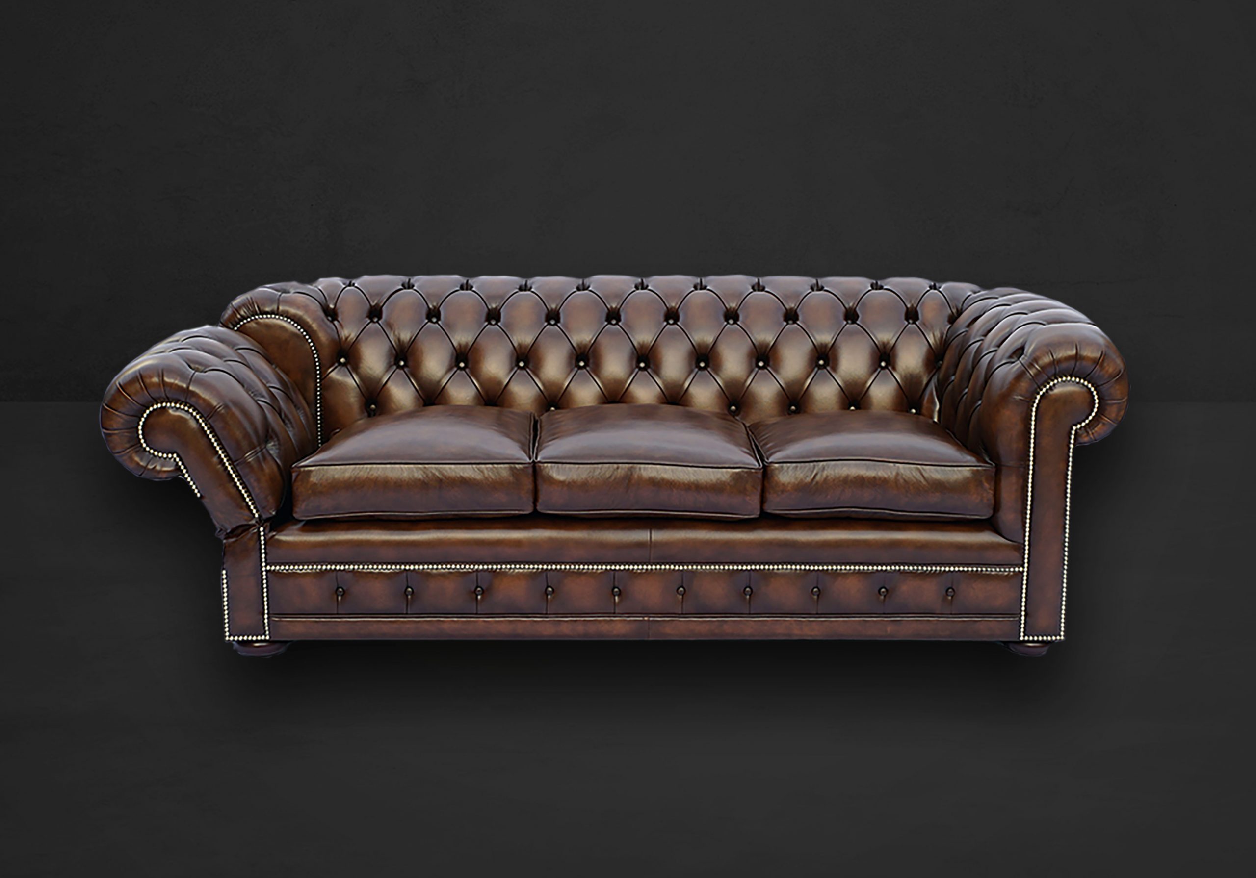 Drop Arm Chesterfield Sofa
