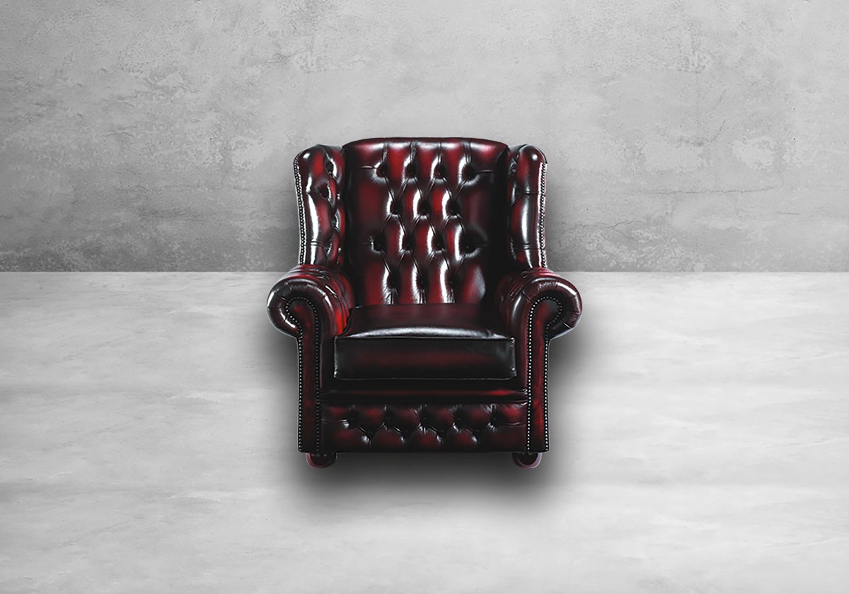 Monks Chesterfield Sessel – Bild 2