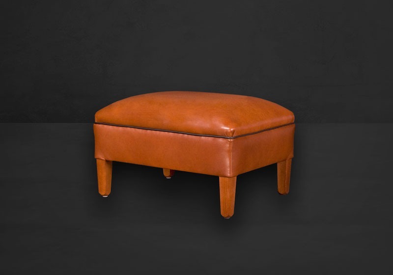 Country Hocker glatt