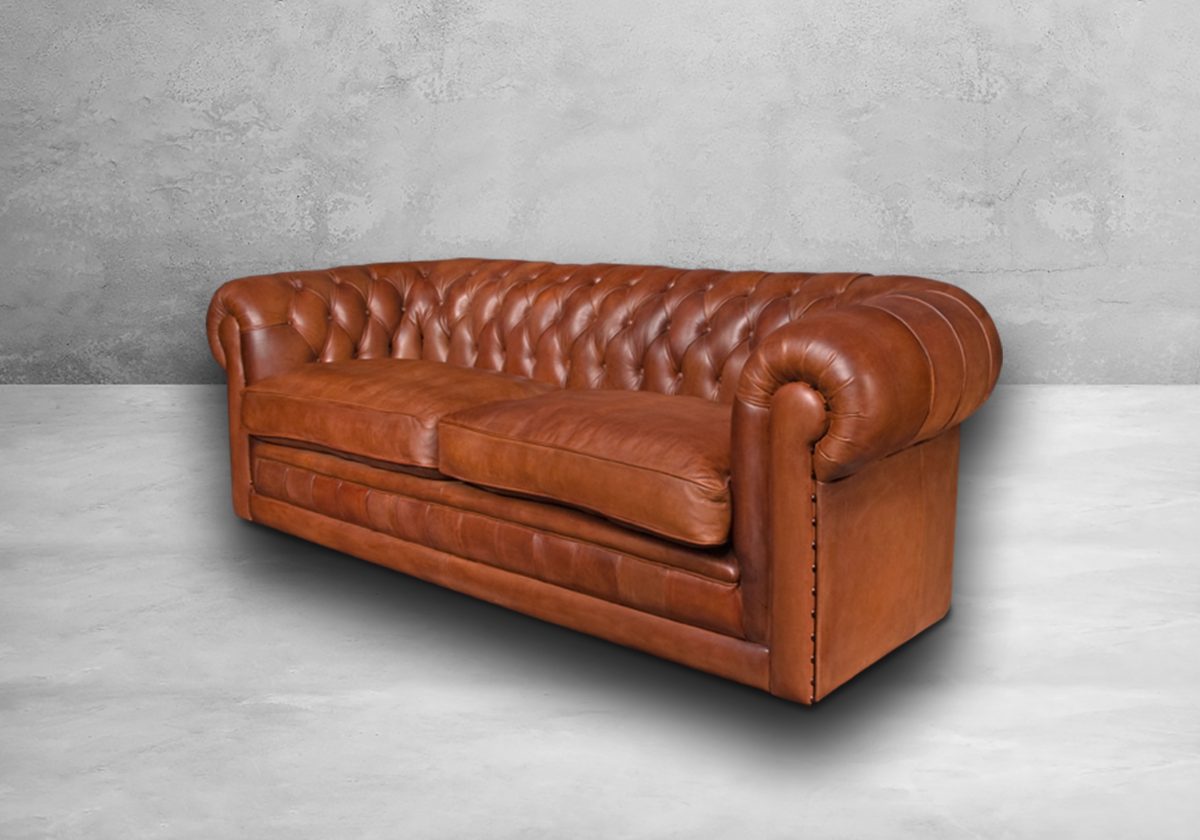 Herman Chesterfield Sofa – Bild 6