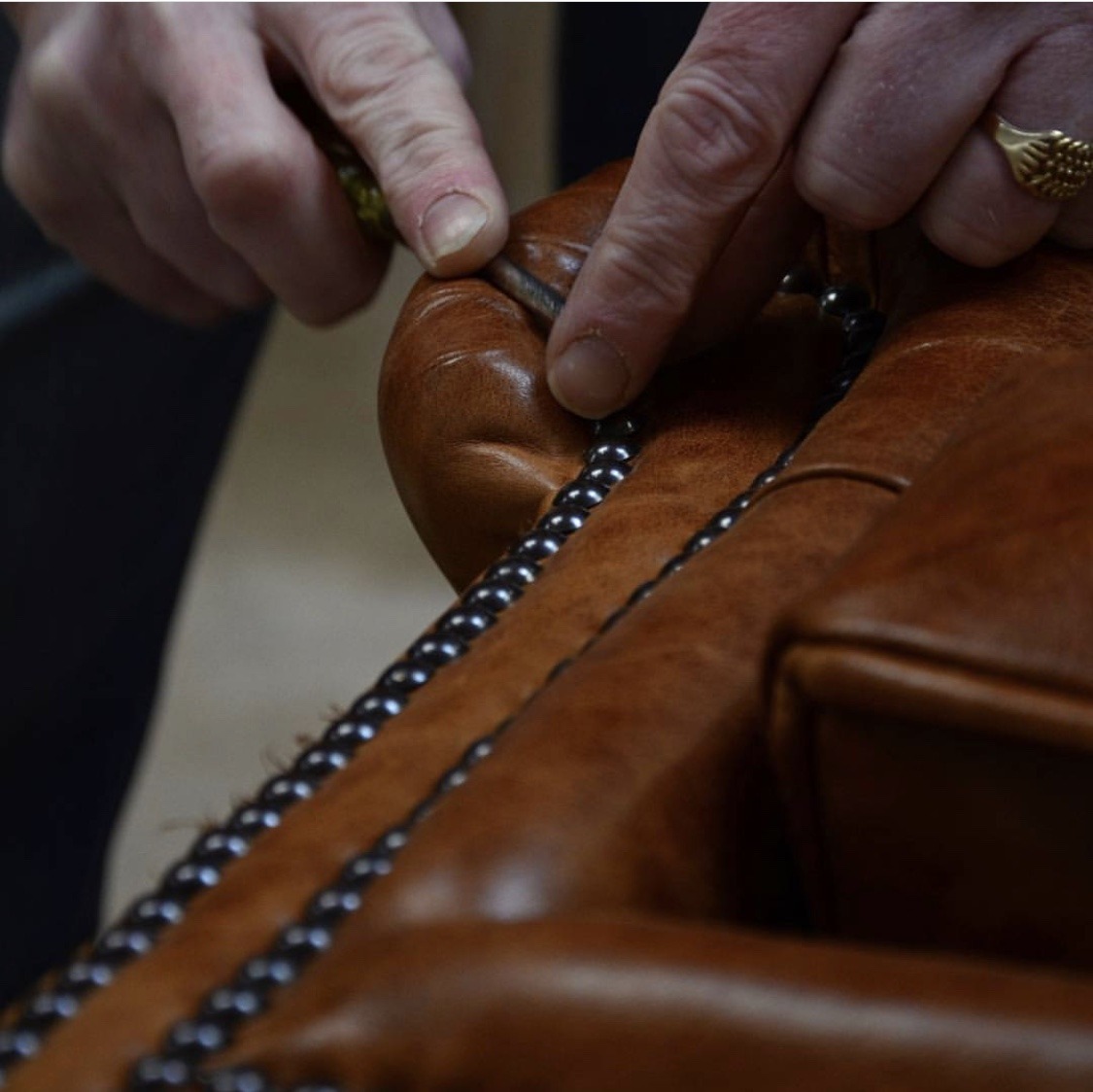 Suffolk Chesterfield Sessel – Bild 4