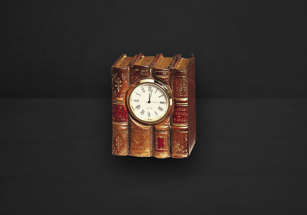 Miniature Book Clock