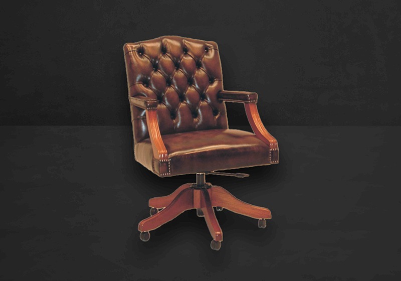 Gainsborough Swivel Chair (glatter Sitz)