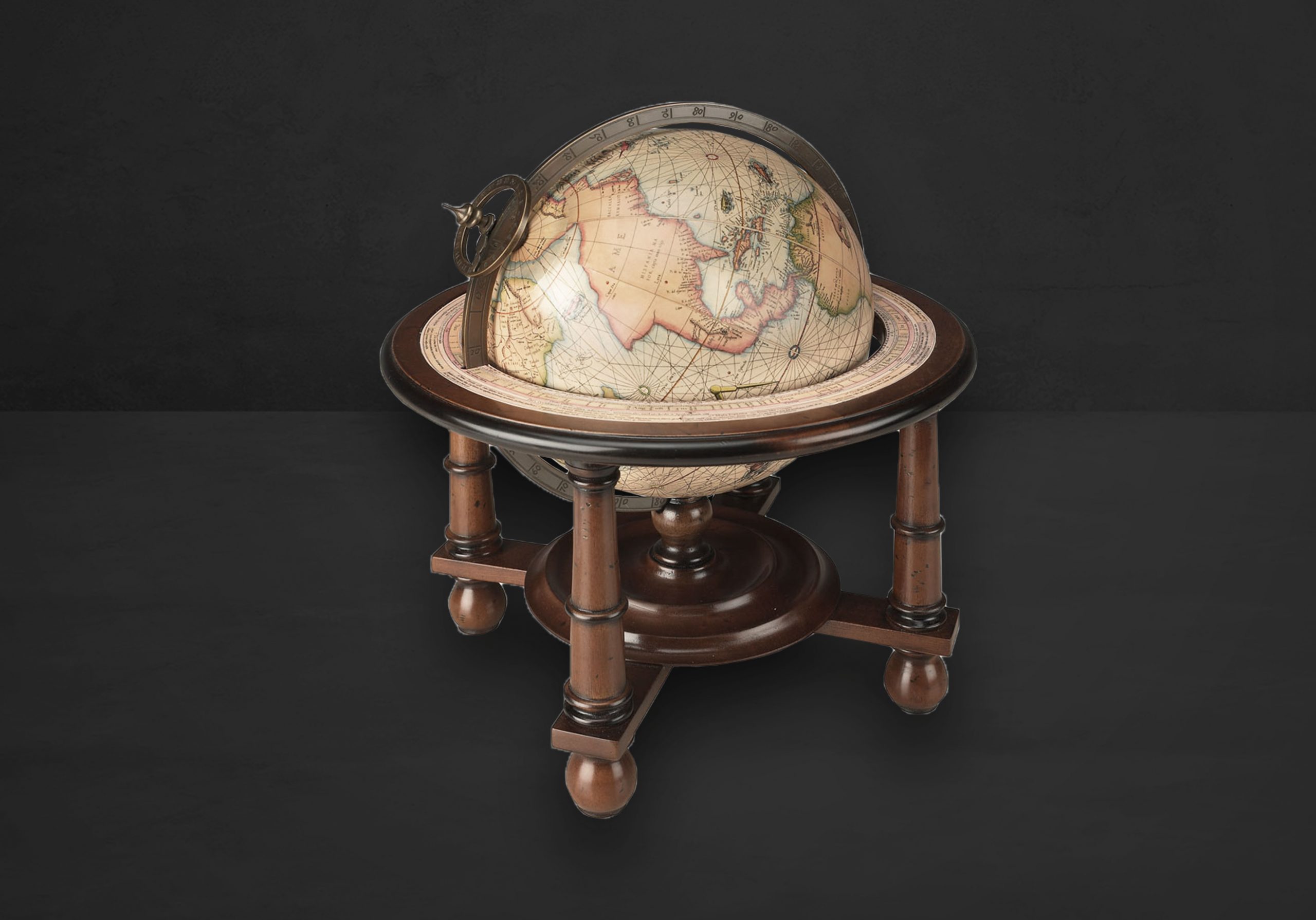 Authentic Models Navigator's Globe 23F