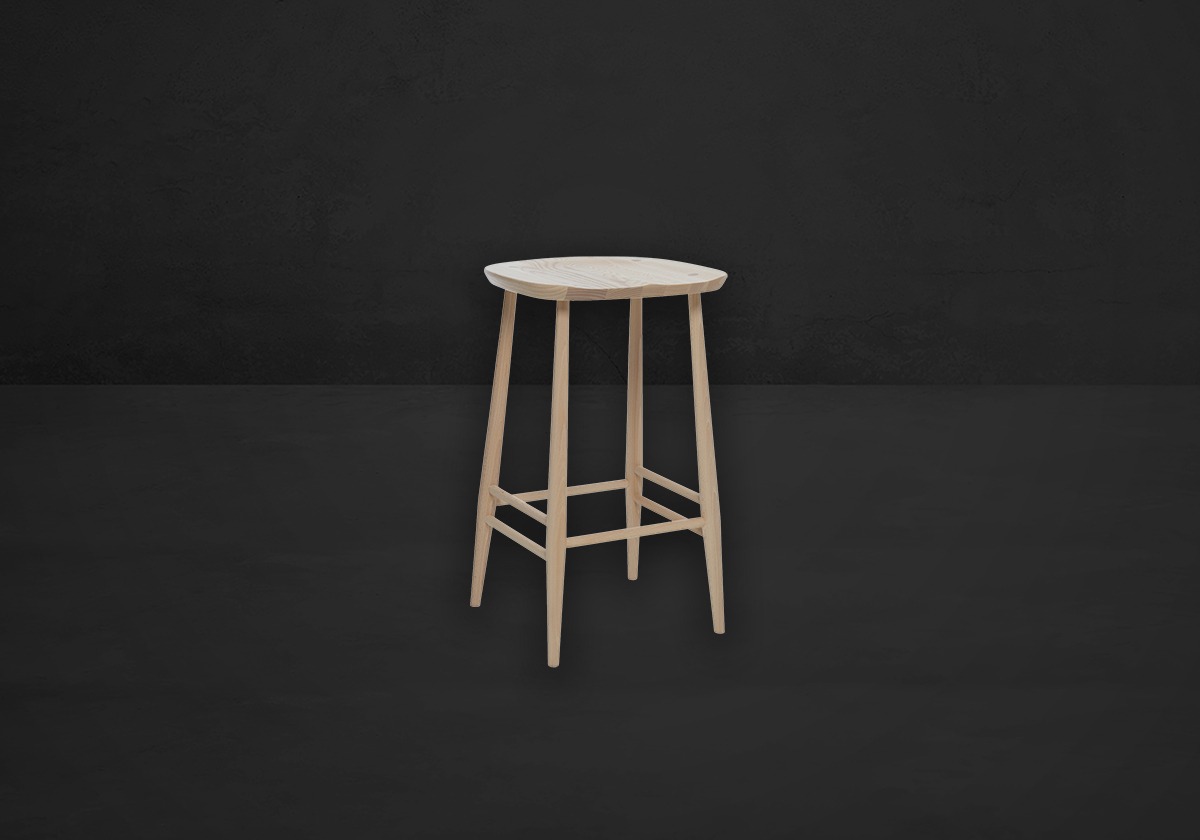 Ercol Bar Stool 65cm – Bild 2