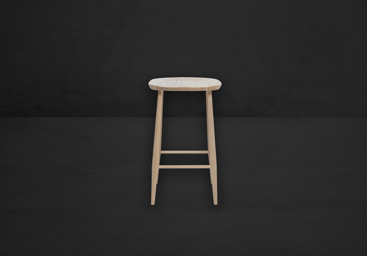 Ercol Bar Stool 65cm – Bild 3