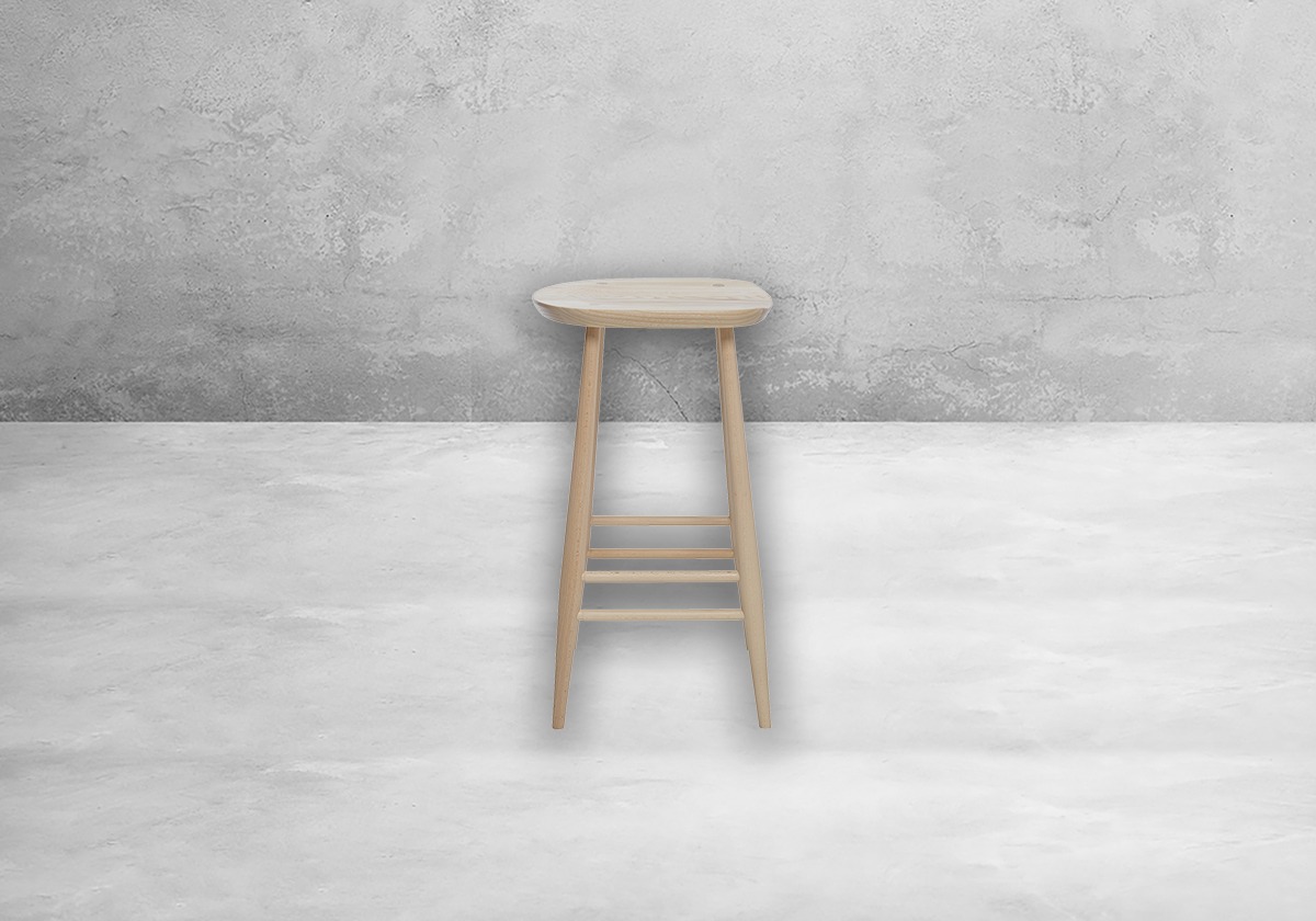 Ercol Bar Stool 65cm – Bild 4