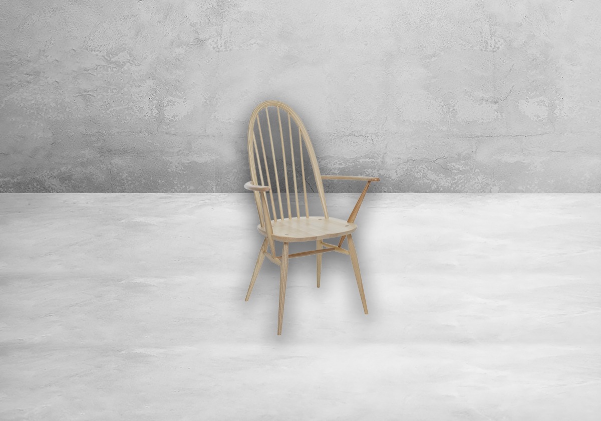 Ercol Quaker Dining Armchair – Bild 6