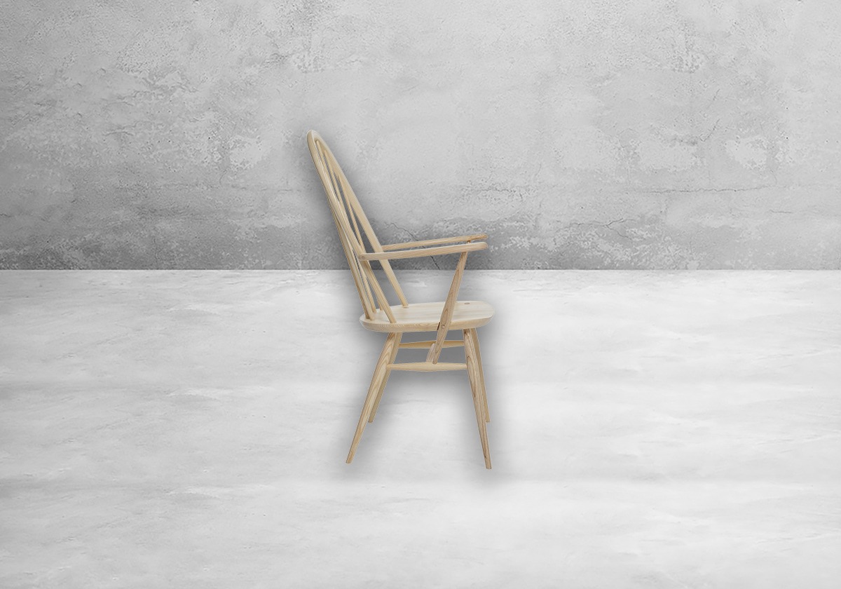 Ercol Quaker Dining Armchair – Bild 7