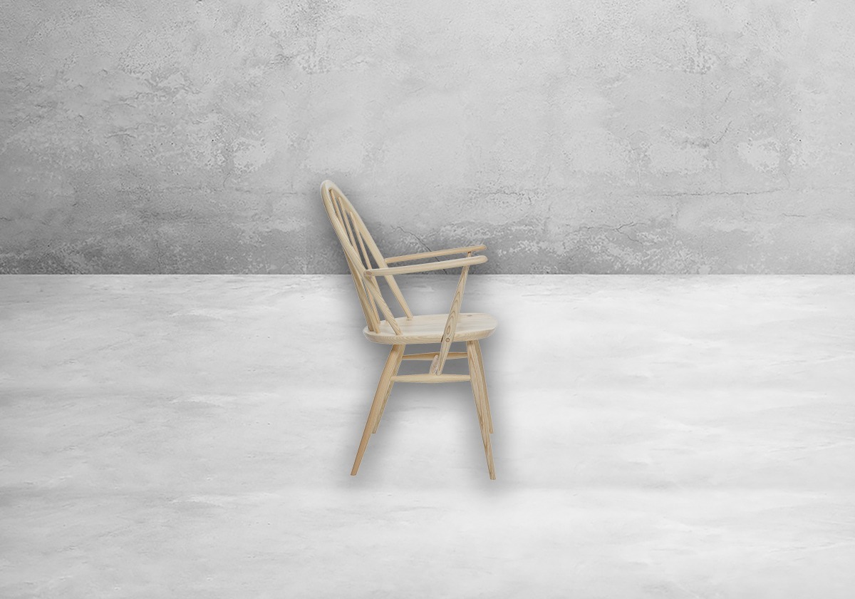 Ercol Windsor Dining Armchair – Bild 7