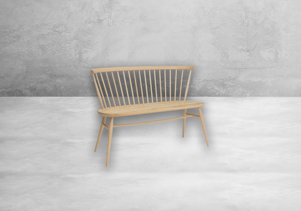 Ercol Love Seat Bank – Bild 5