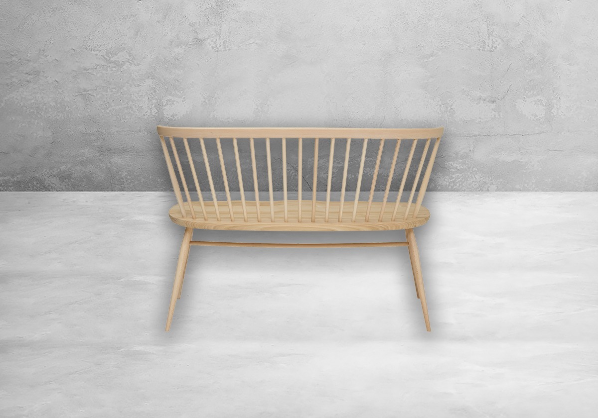 Ercol Love Seat Bank – Bild 6