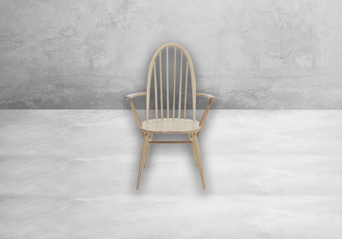 Ercol Quaker Dining Armchair – Bild 5