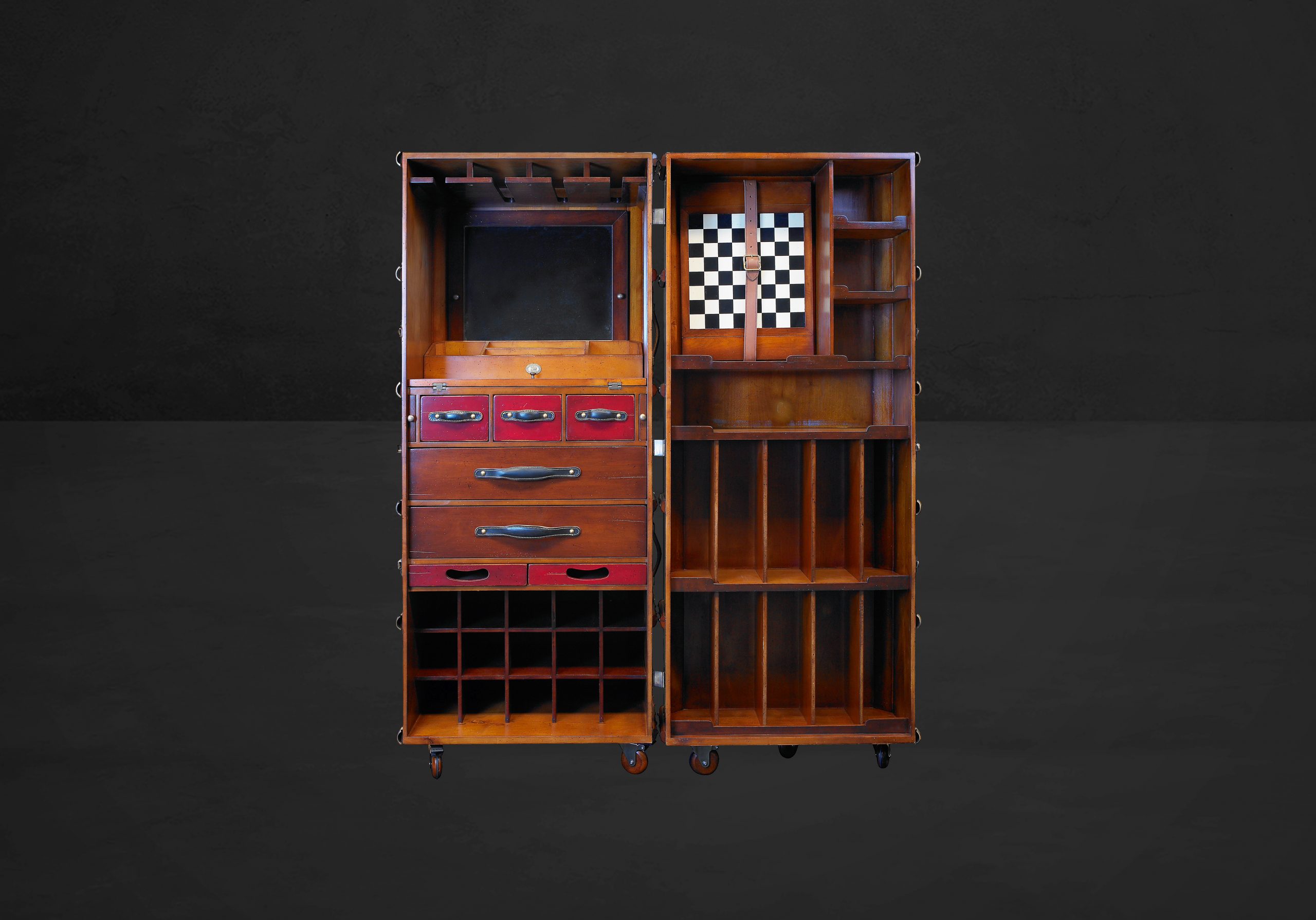 Authentic Models Kofferbar im Travel Design – Bild 2