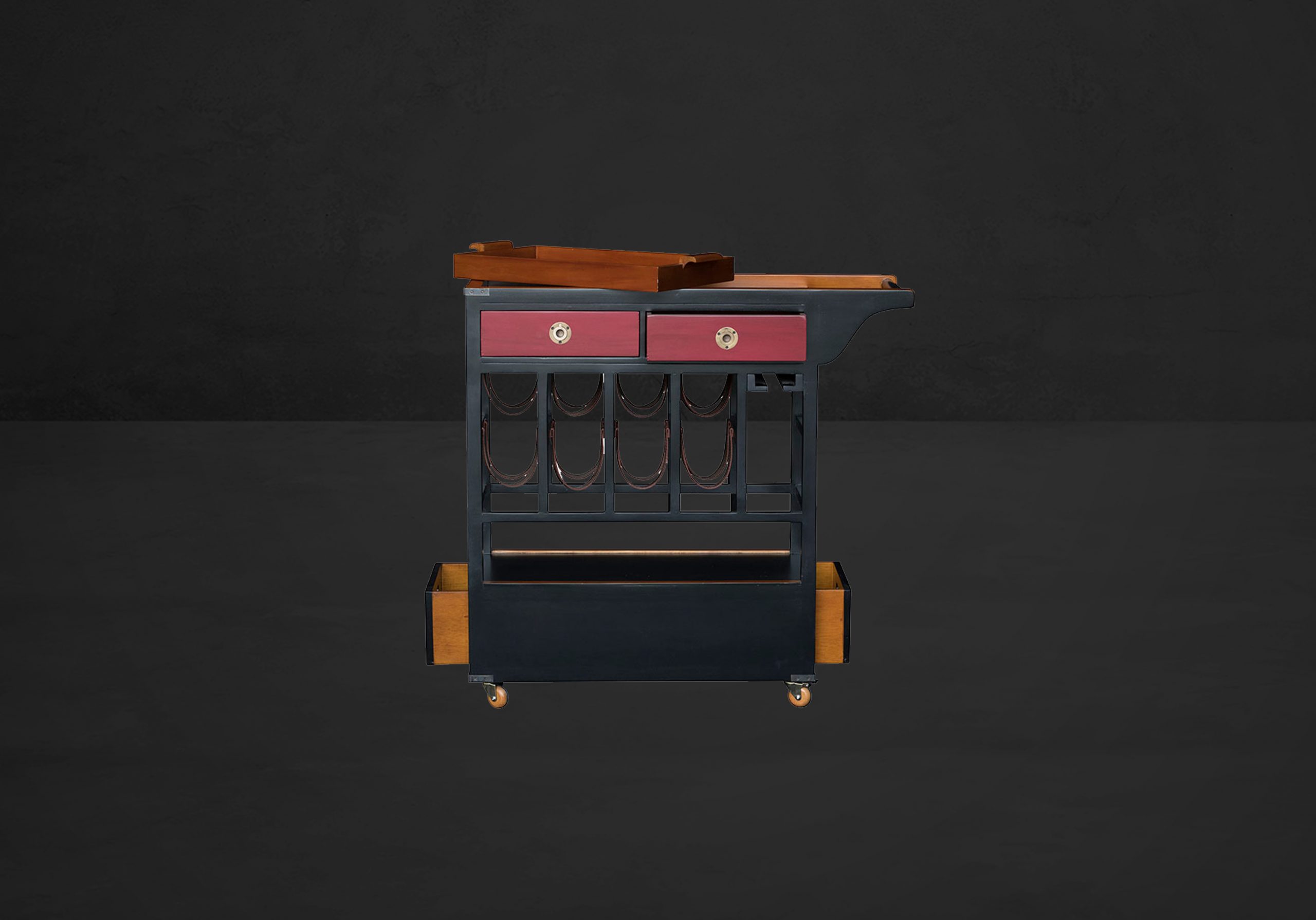 Authentic Models Bar Trolley