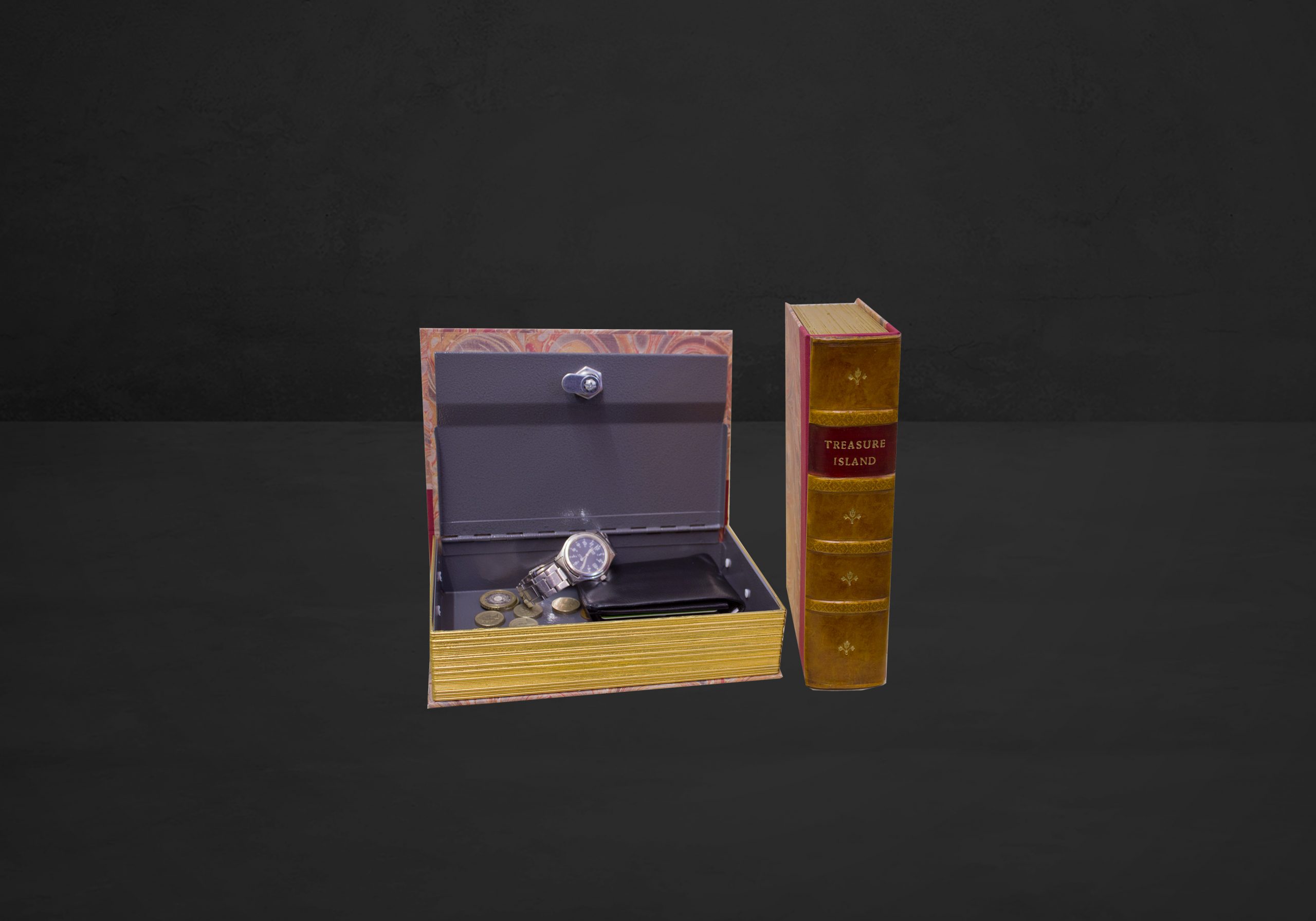 Book Safe Treasure Island