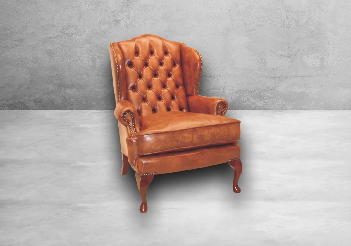 Queen Anne Wing Sessel – Bild 2