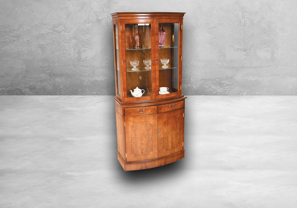 Geschirrvitrine mit gebogener Front – Bild 2