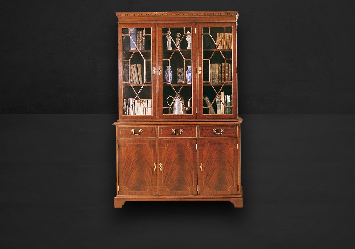 Bücherschrank Regency gerade Front