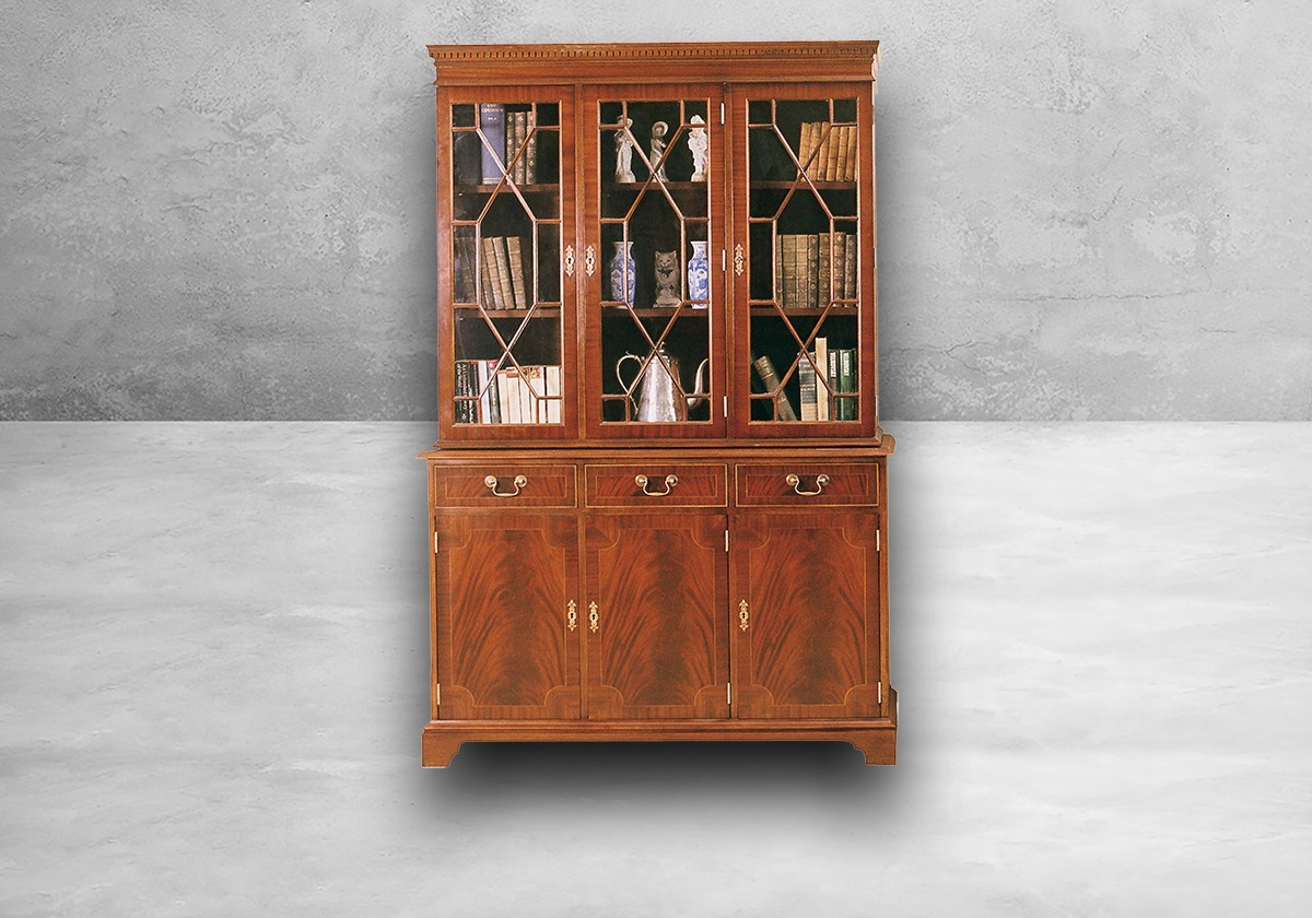 Bücherschrank Regency gerade Front – Bild 2