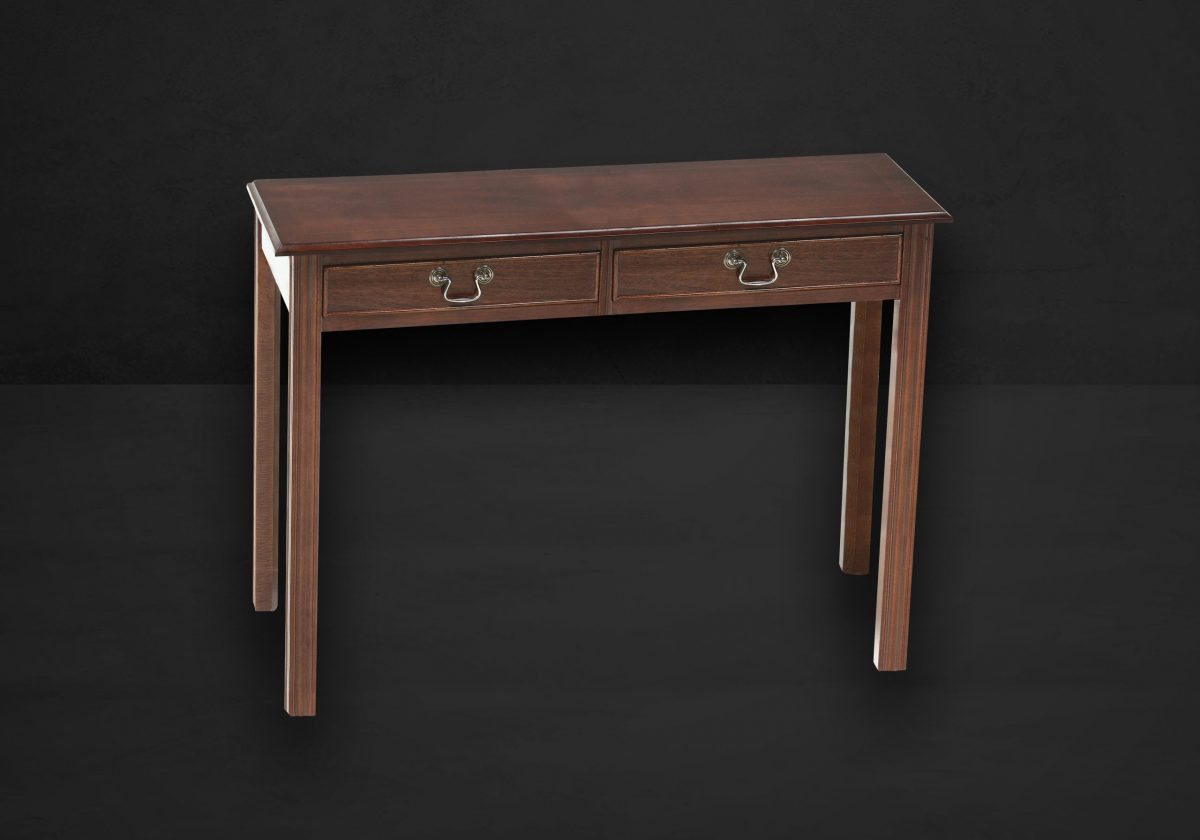 Konsoltisch Chippendale mit 2 Schubläden