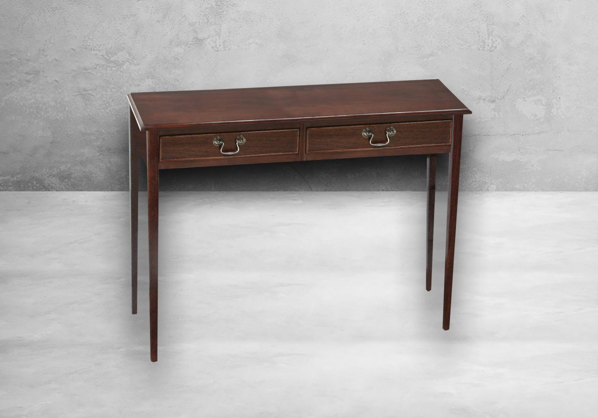 Konsoltisch Hepplewhite 2 Schubläden – Bild 2