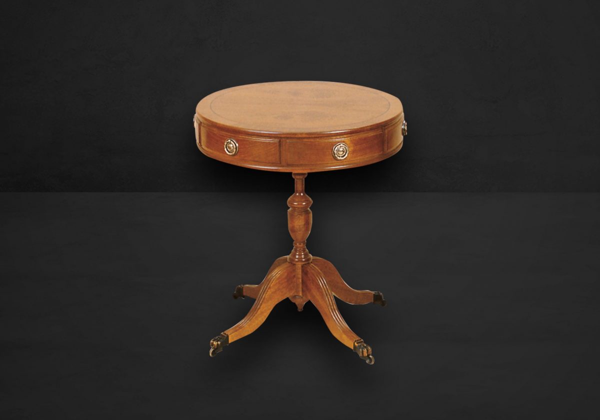 Trommeltisch Holztop