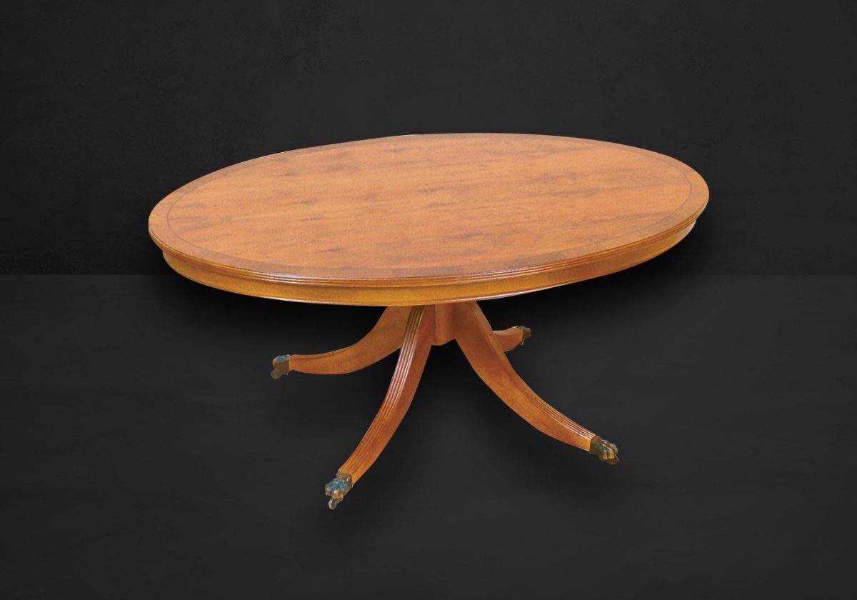 Couchtisch Oval in 3 Größen