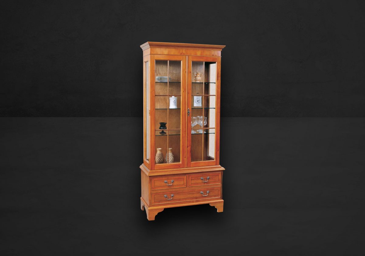 Geschirrvitrine 2-türig