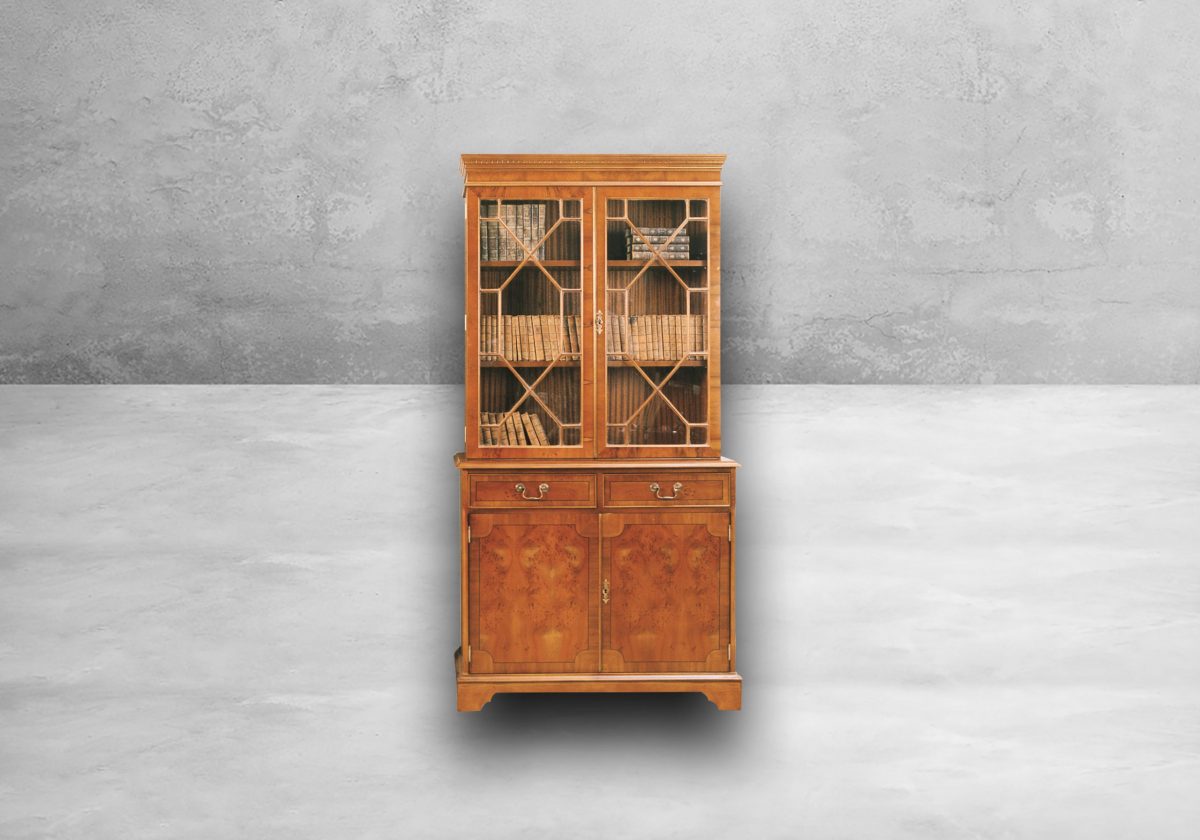 Bücherschrank Regency 2-türig – Bild 2