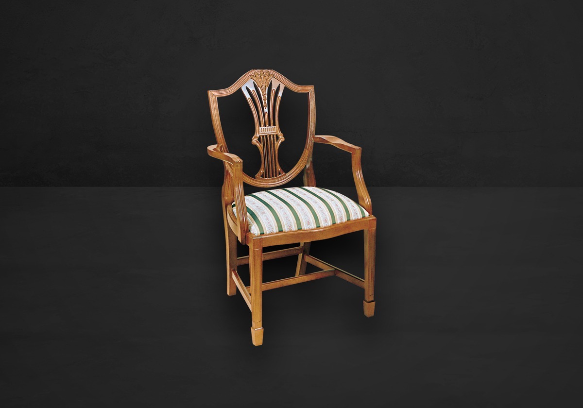 Wheatear Shield Back Stuhl