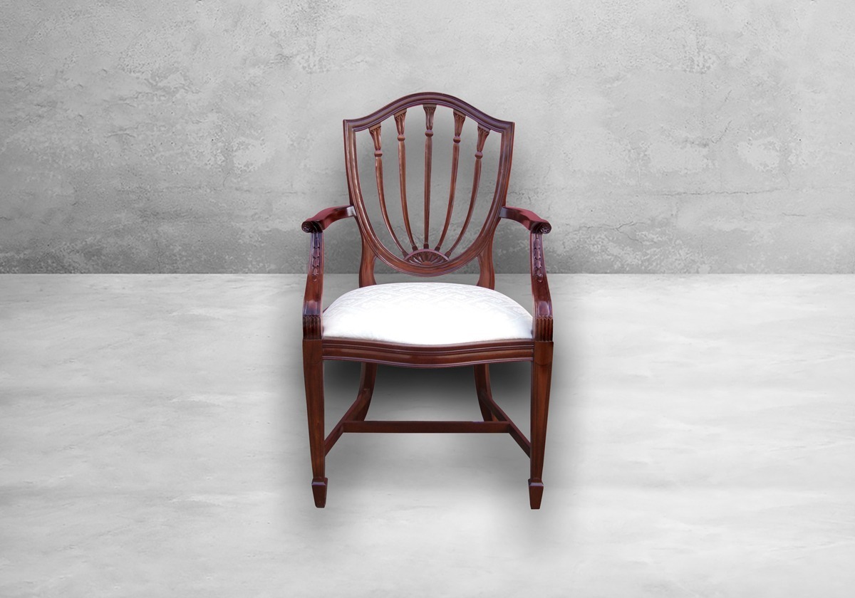 Hepplewhite Candlestick Stuhl – Bild 2