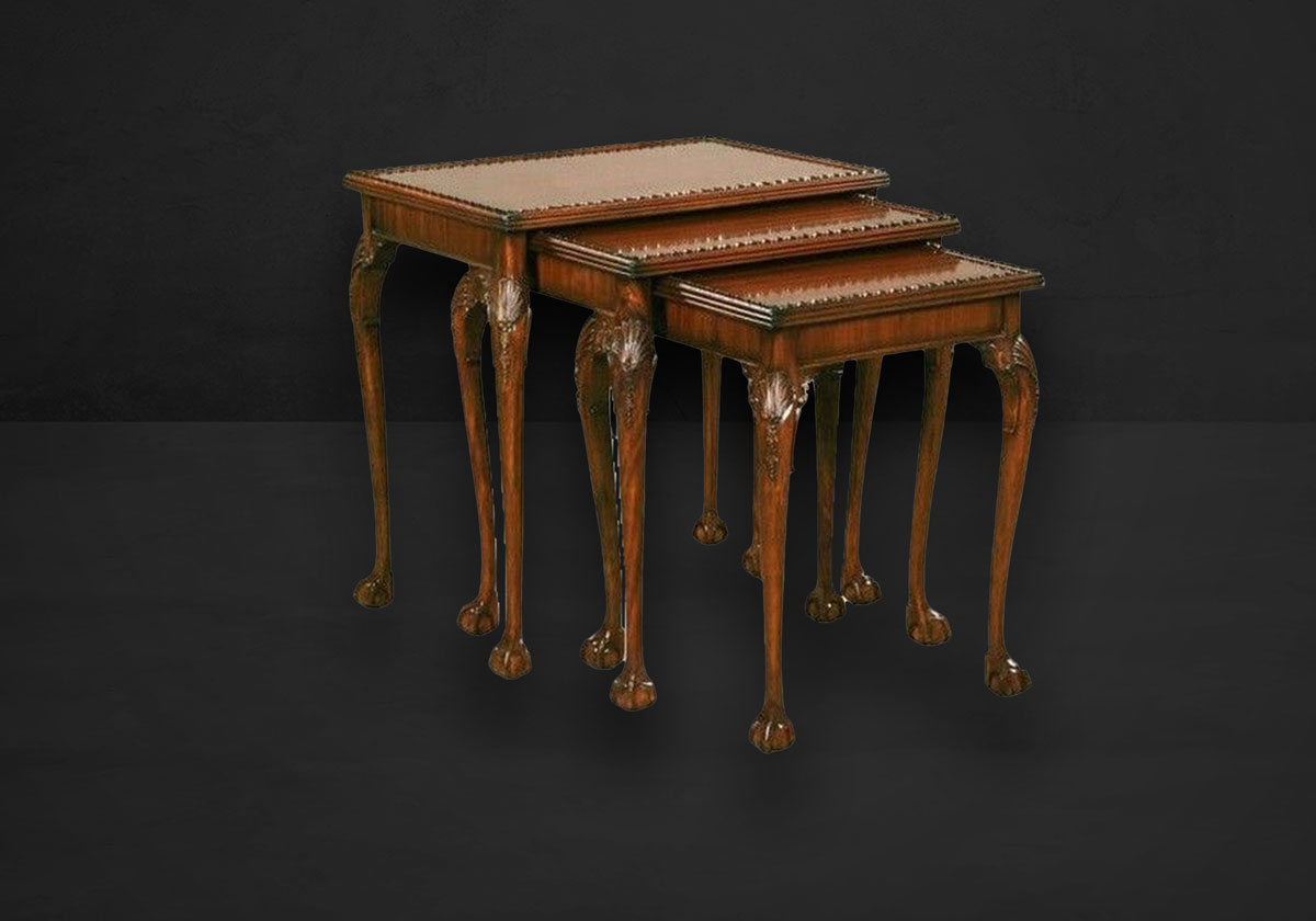 Dreisatztisch Mahagoni Top