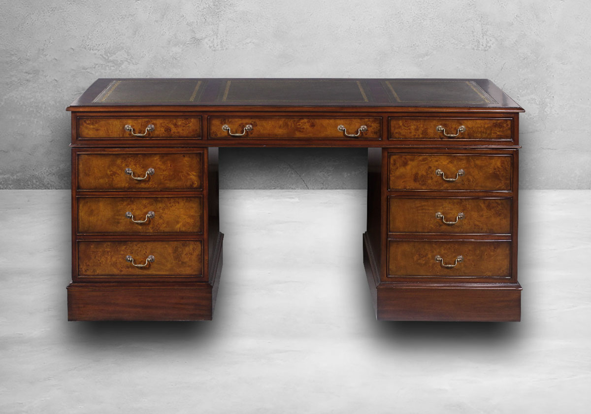 Schreibtisch in Wurzelholz – Bild 2