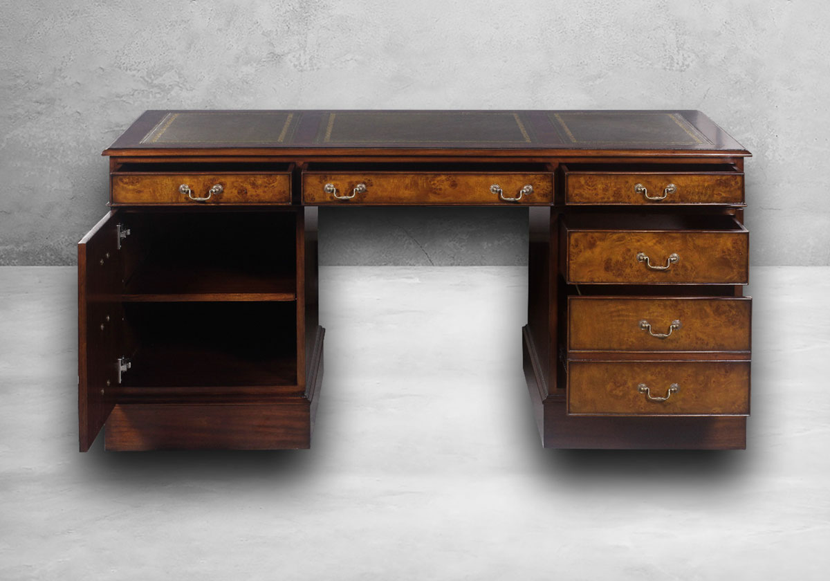 Schreibtisch in Wurzelholz – Bild 5