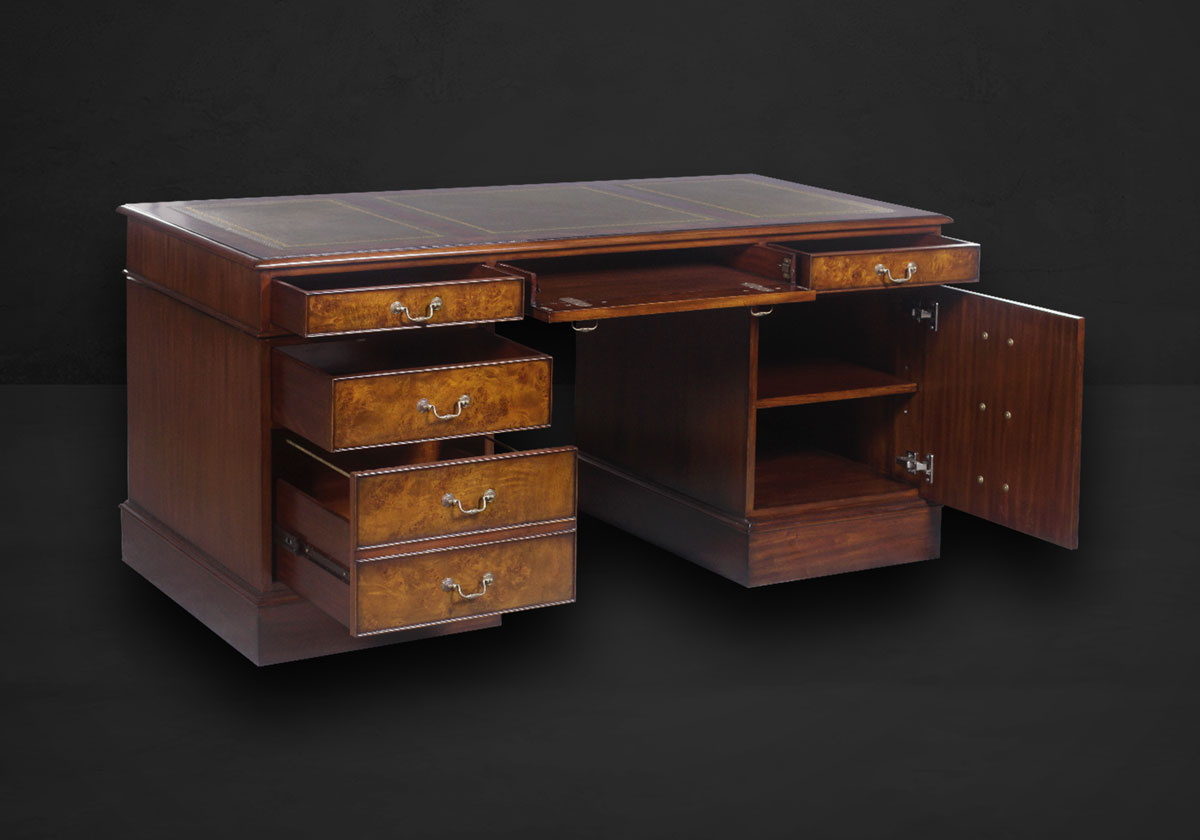 Schreibtisch in Wurzelholz – Bild 3