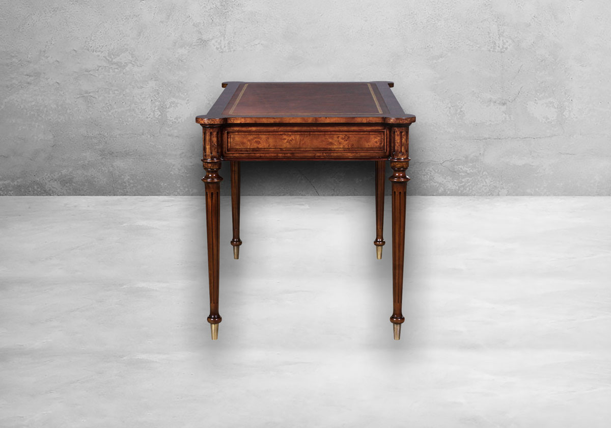 Schreibtisch Henry in Wurzelholz – Bild 6