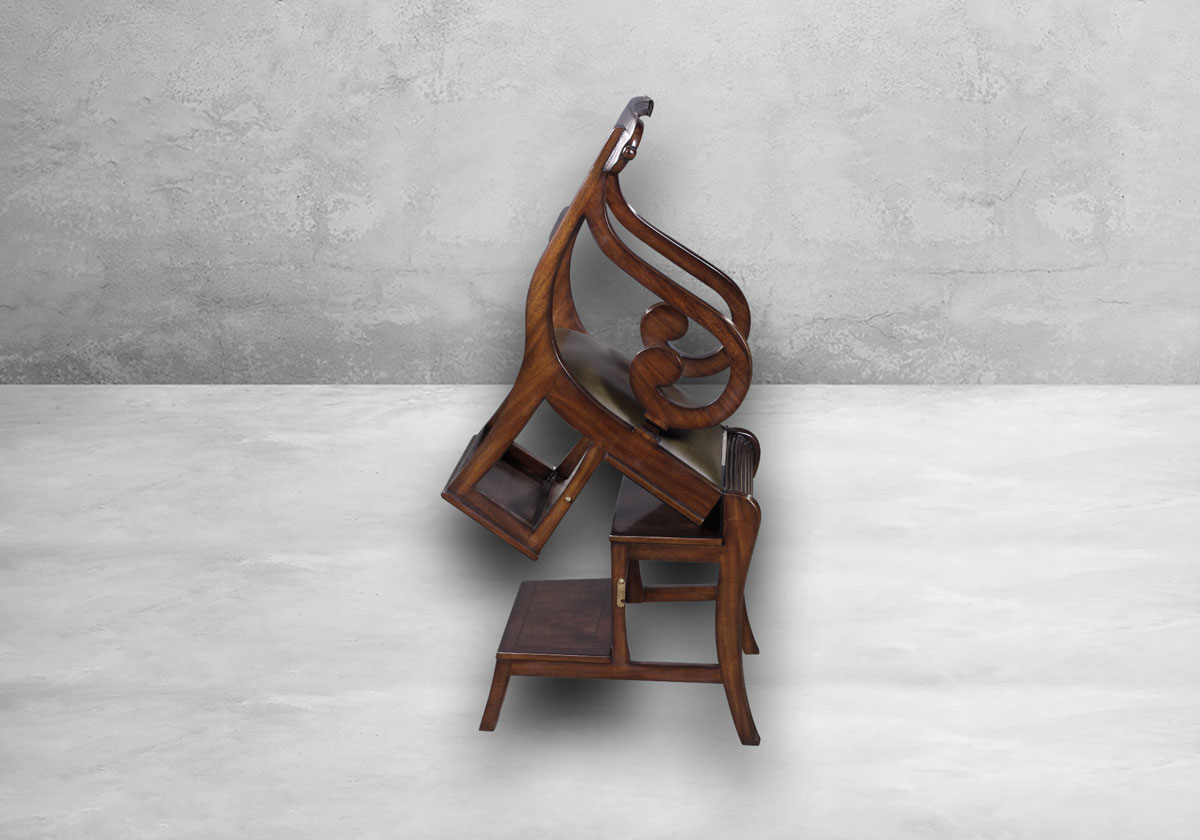 Stuhl/Bibliotheksleiter – Bild 2