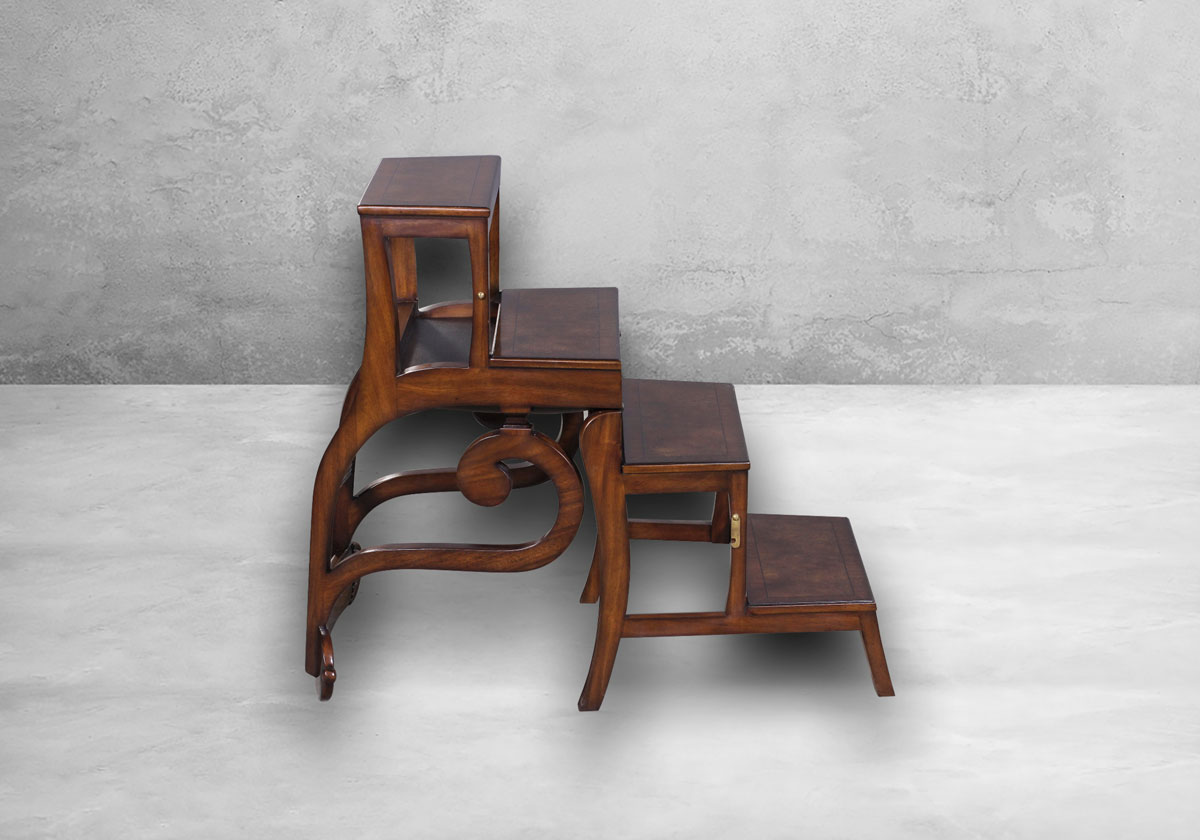 Stuhl/Bibliotheksleiter – Bild 8