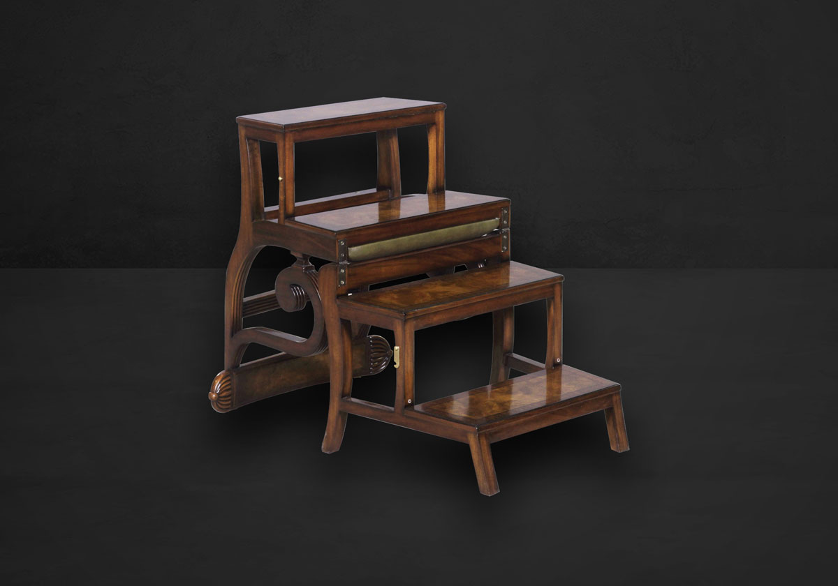 Stuhl/Bibliotheksleiter – Bild 9