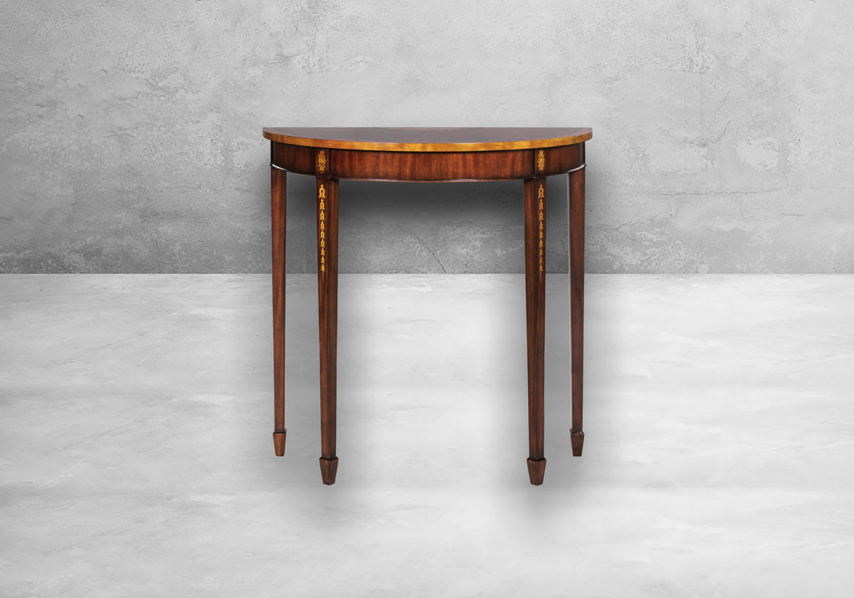 Konsoltisch mit Intarsien – Bild 2