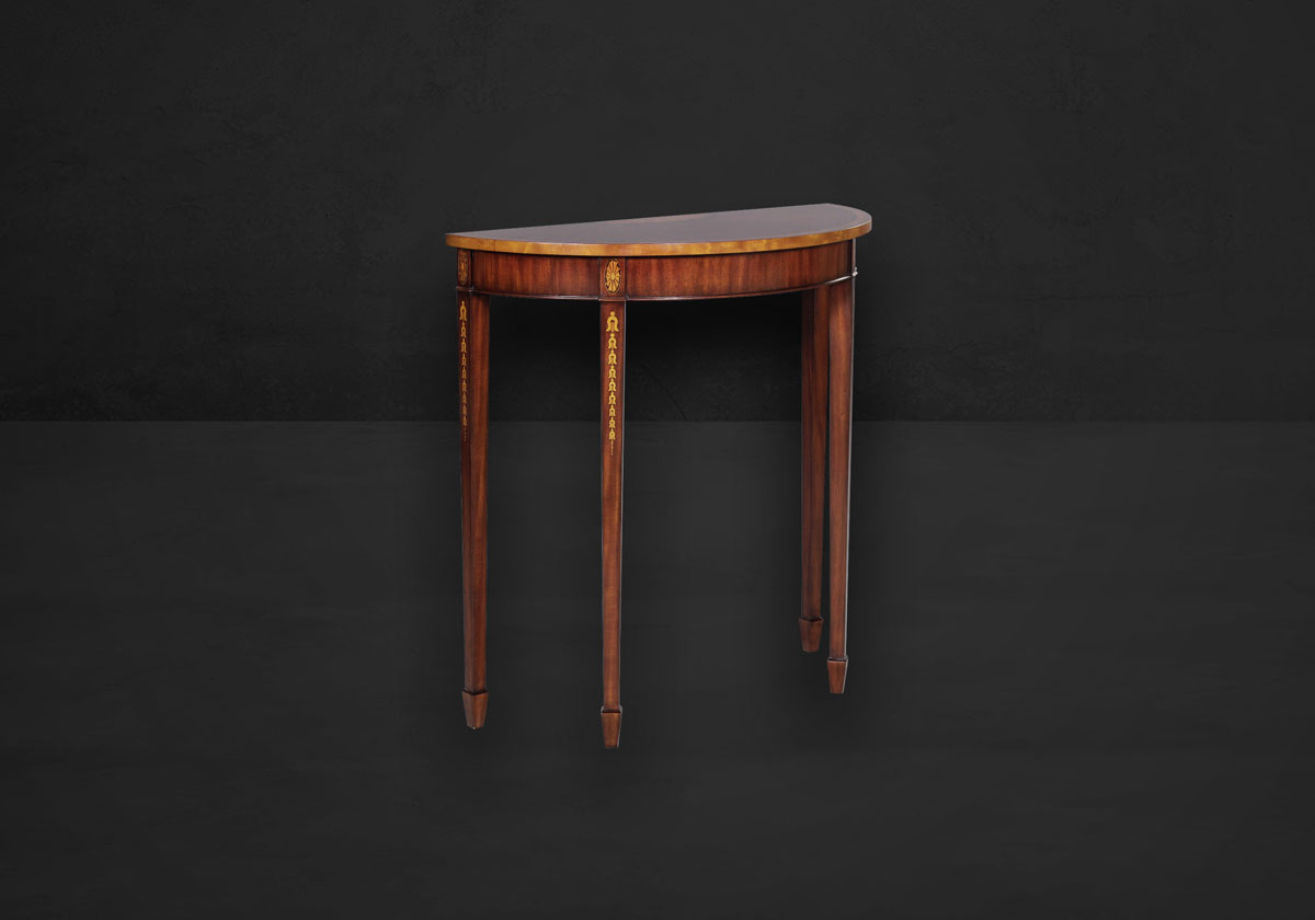 Konsoltisch mit Intarsien – Bild 3