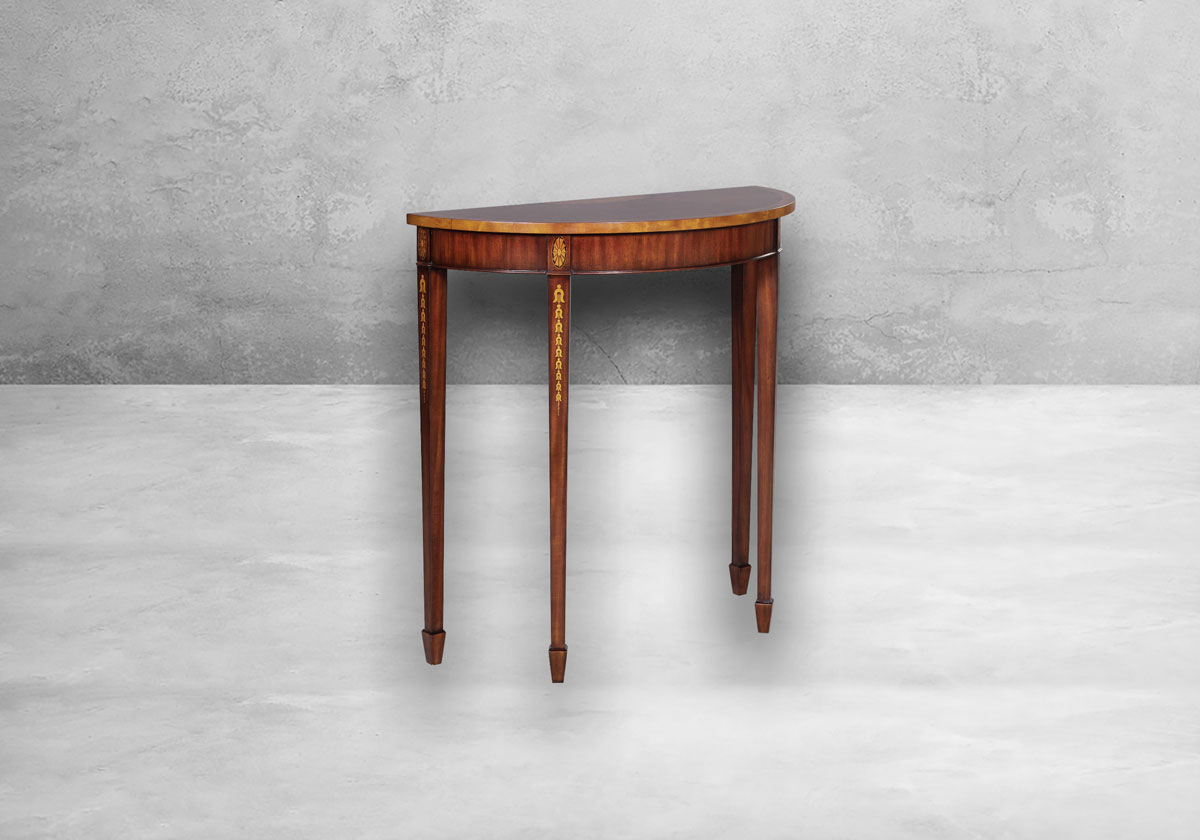 Konsoltisch mit Intarsien – Bild 4
