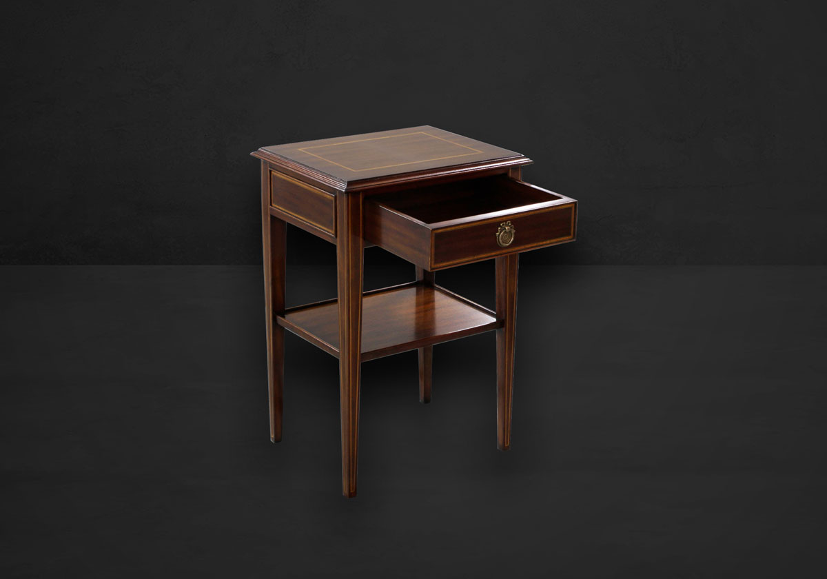 Lampentisch mit Schublade – Bild 3