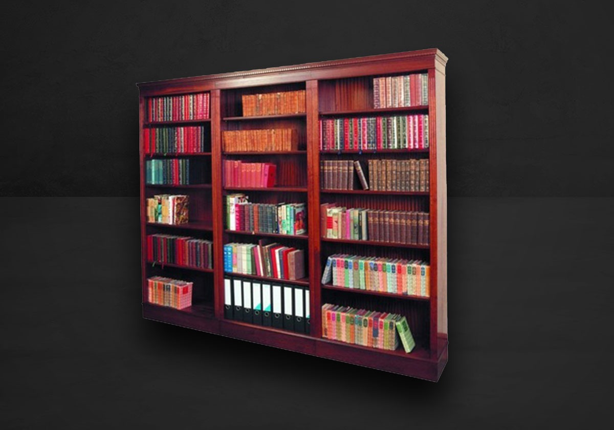 Anbausystem (Beispielregal in 3 Teilen)