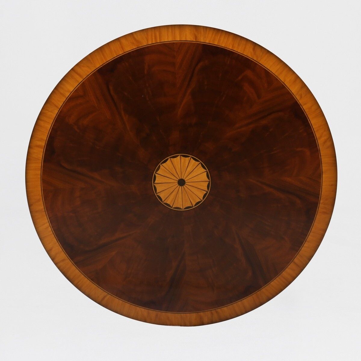 Runder Couchtisch mit Intarsie – Bild 5