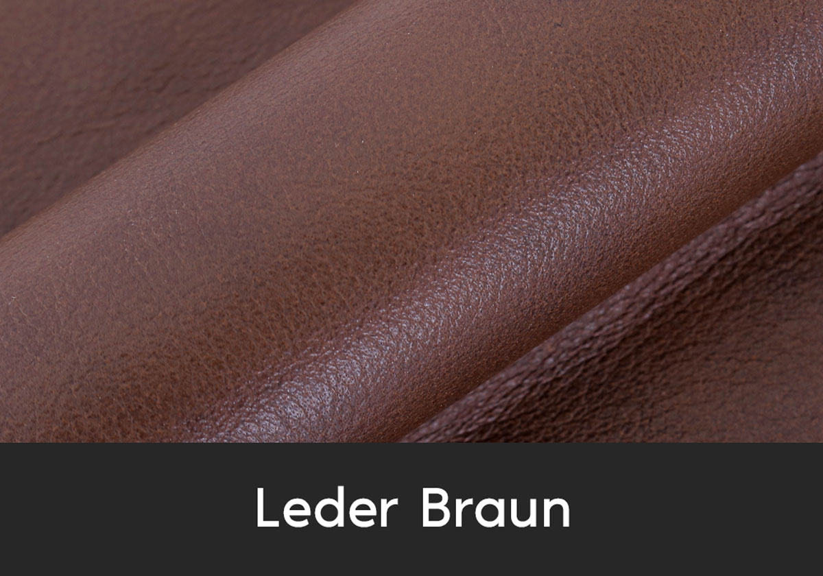 Leder-Braun