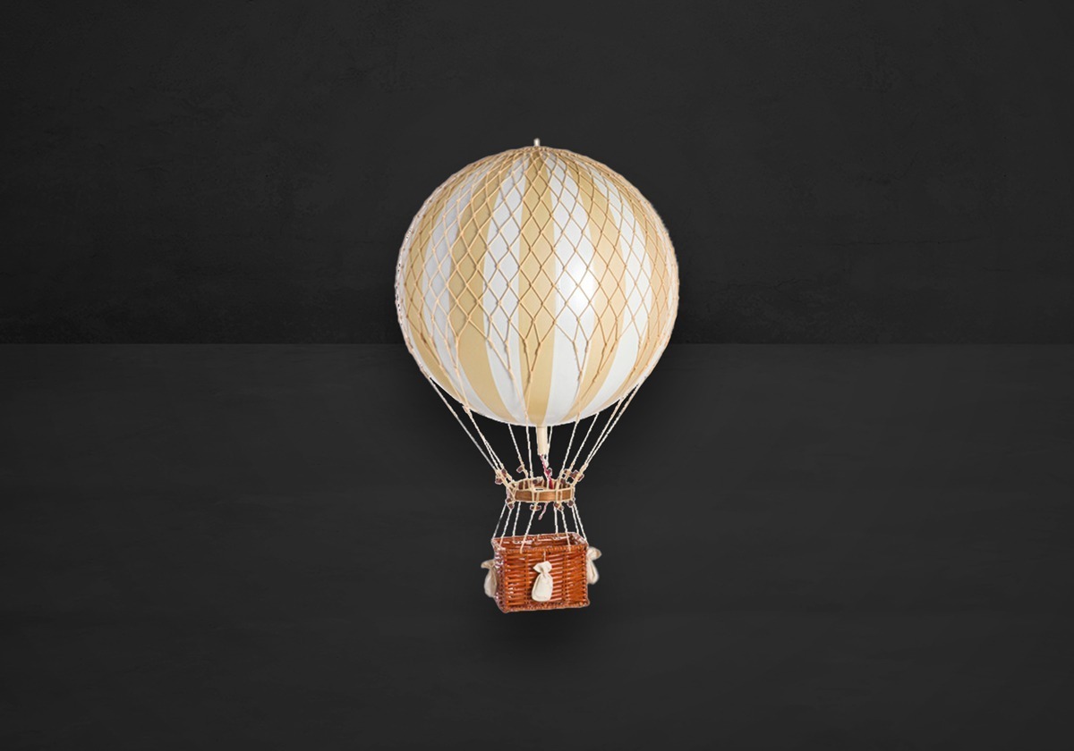 Authentic Models Balloon White Ivory