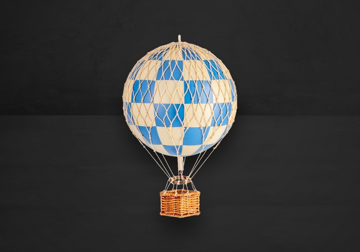 Authentic Models Balloon Check Blue – Bild 5