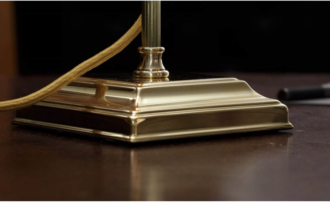 Bankers Lamp (groß, eckiger Fuß) – Bild 3